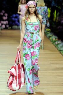 Mint Green Chiffon Floral Wide-Leg Jumpsuit