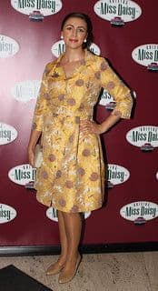 Golden Yellow Floral Bell Sleeve Shift Dress