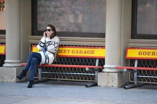 Fair Isle Wool Blend Oversized Mini Sweater